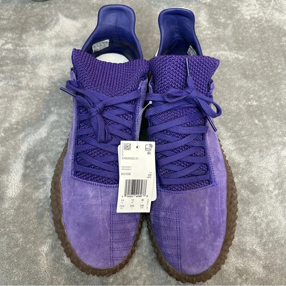 Adidas Kamanda Energy Ink Men’s Sneakers Shoes AQ1226 Color Purple Size 11.5 NWT